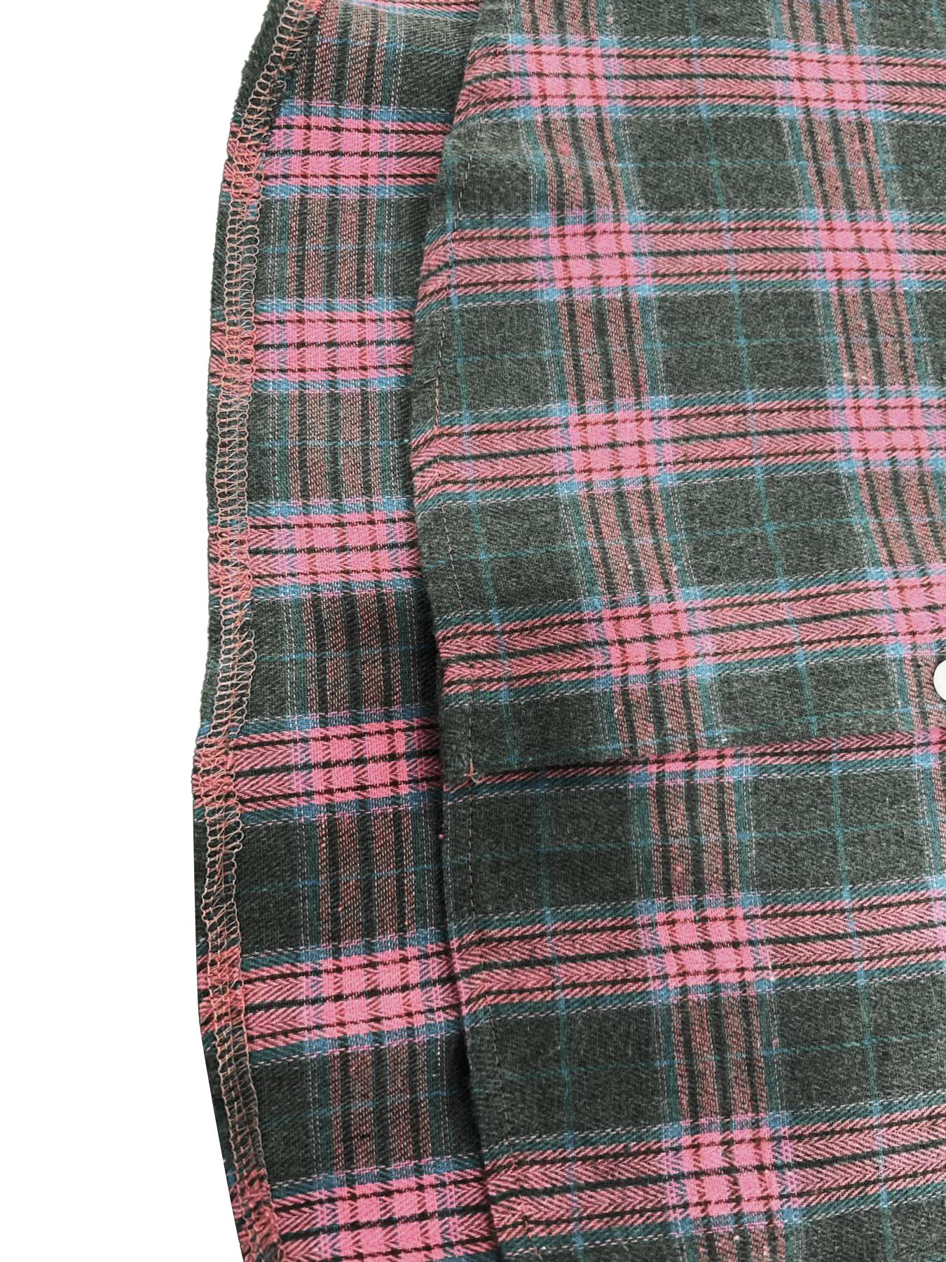 Plus Size Women's Plaid Print Long Sleeve Shirt, Casual Fashion Top, Comfortable and Stylish, Perfect for Daily Wear