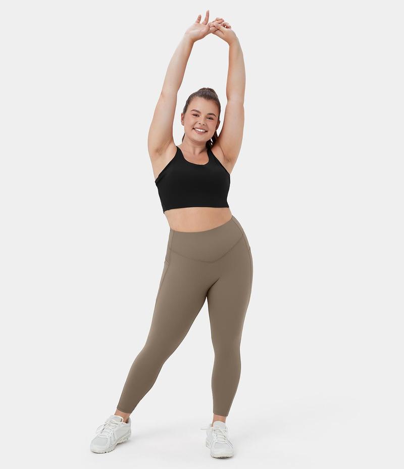 Halara UltraSculpt High Waisted Tummy Control Pocket Shaping Training Plus Size Leggings   #TikTokShopHolidayHaul