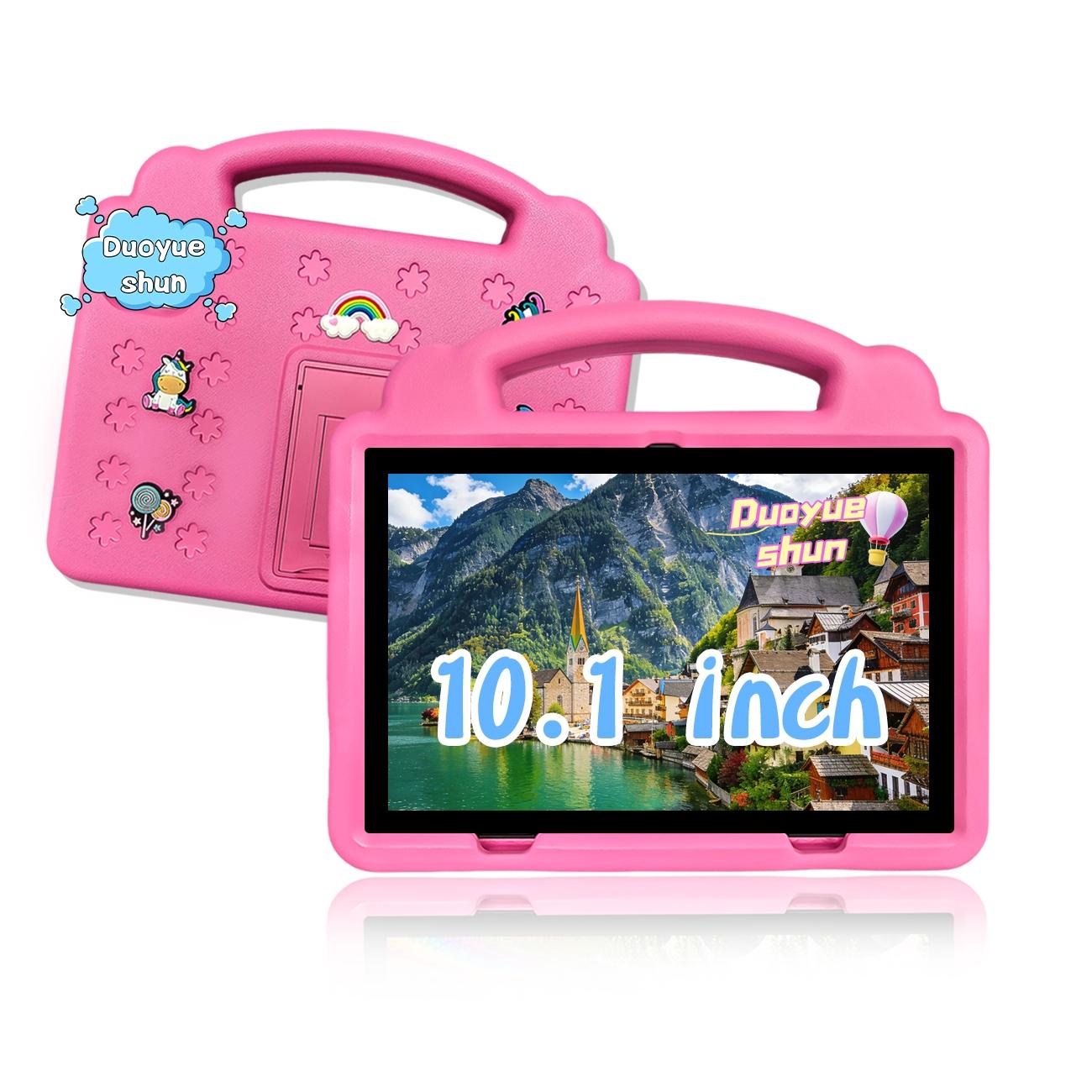 New Year Gift Surprise Android Tablet PC, 10.1 Inch Kids Learning Tablet with Parental Control, Dual Camera, 1280x800 IPS Display, Best Christmas Gift