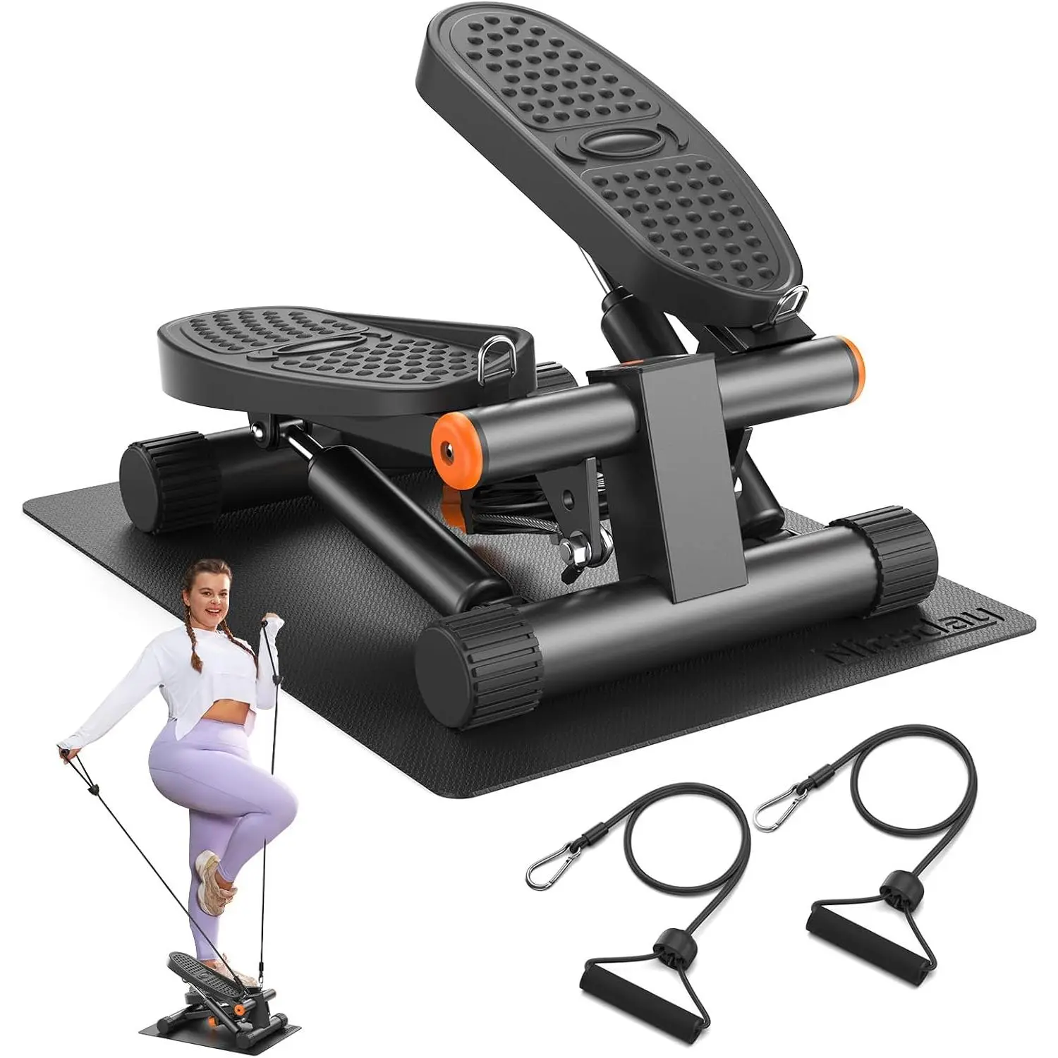 Steppers for Exercise at Home, Mini Stepper with 300LBS Capacity
