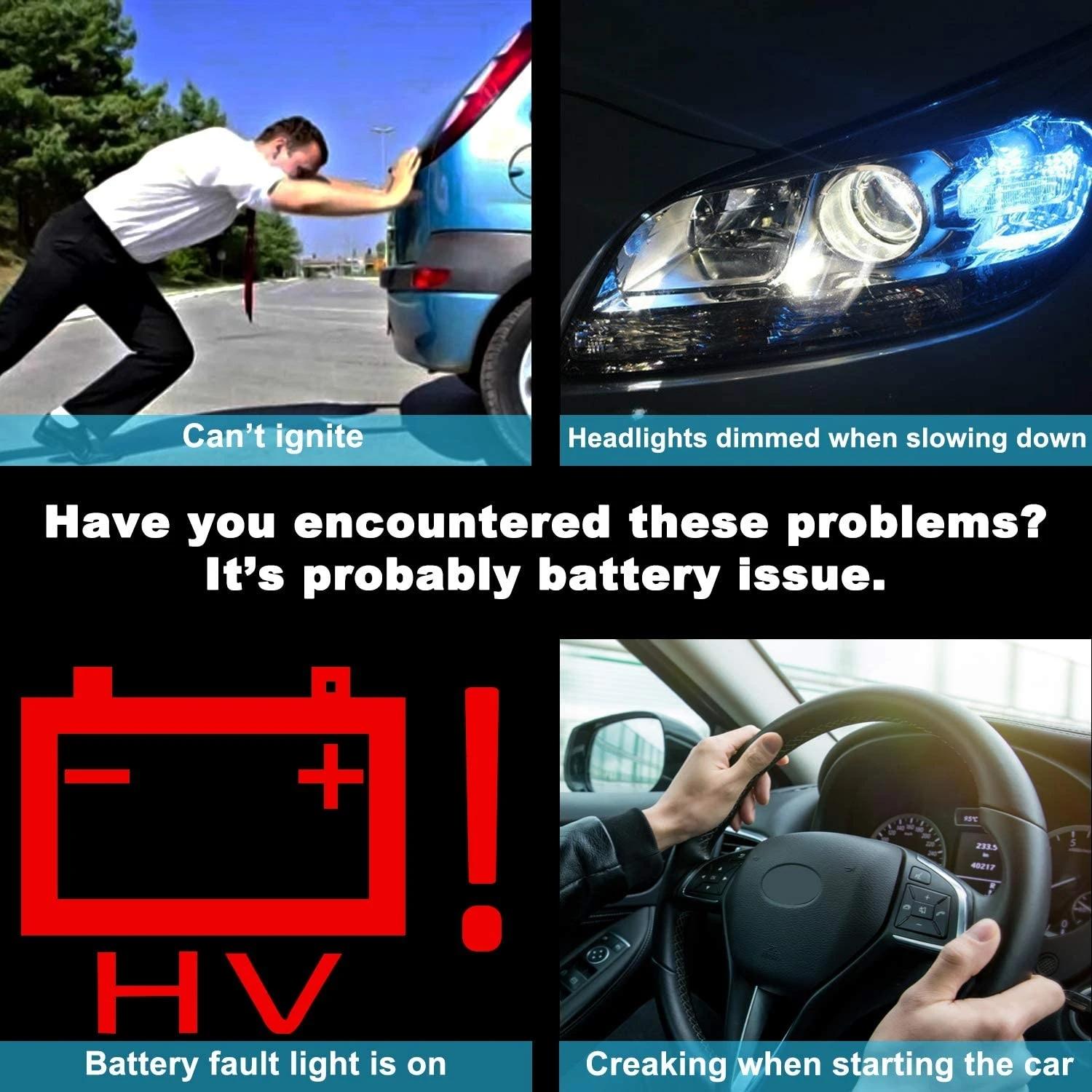 ANCEL-BM410 Car Battery Tester Vehicle  Diagnostic Tool Circuit Test Alternator 12V, 24V Automotive Power