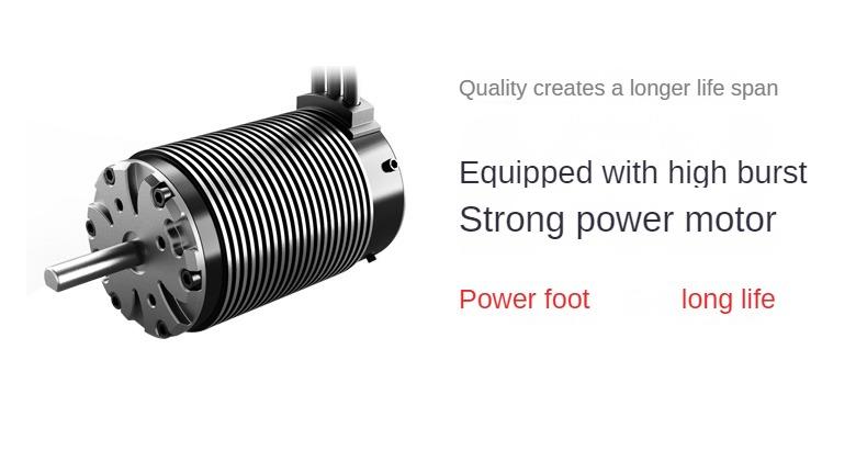 Oversized four-wheel drive alloy remote control car off-road vehicle climbing monster truck high-speed racing boy charging toy car