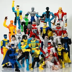 3D Printed Invincible series All Toys Action Figures Anime Model Lucky Dummy 13 Superheroes Multi-Jointed Toy Ornaments Gifts