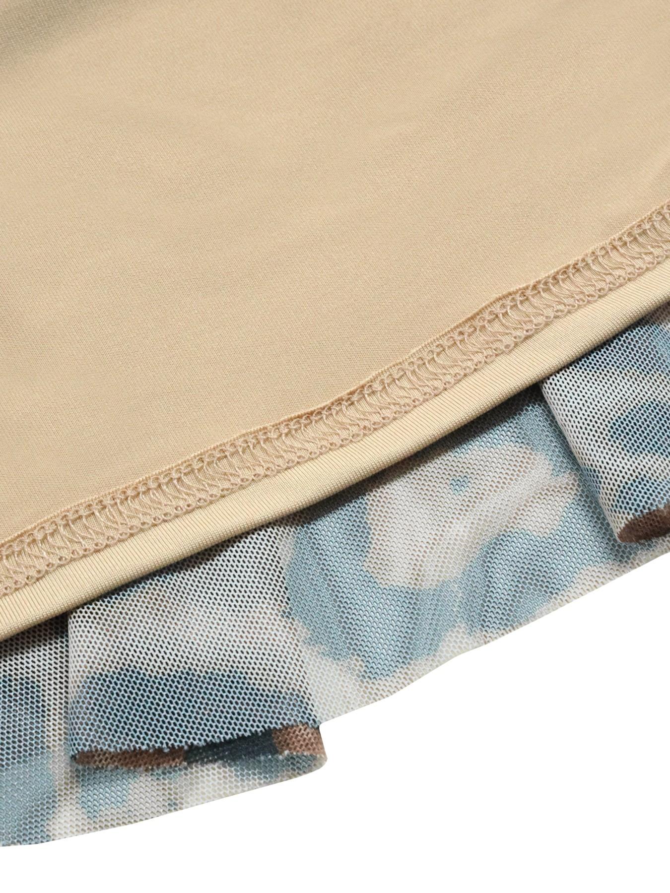 Women's Leopard Print Maxi Dress, Elegant Long Sleeve Ruffle Design, High-Waisted Slim Fit, All-Season Fashionable Women's Clothing