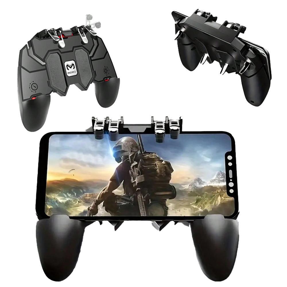 Mobile game controller for iOS and Android mobile phone trigger for games game grip Universal Joystick gamepad shooting aiming key suitable for 4.7-6.5 inch mobile phones