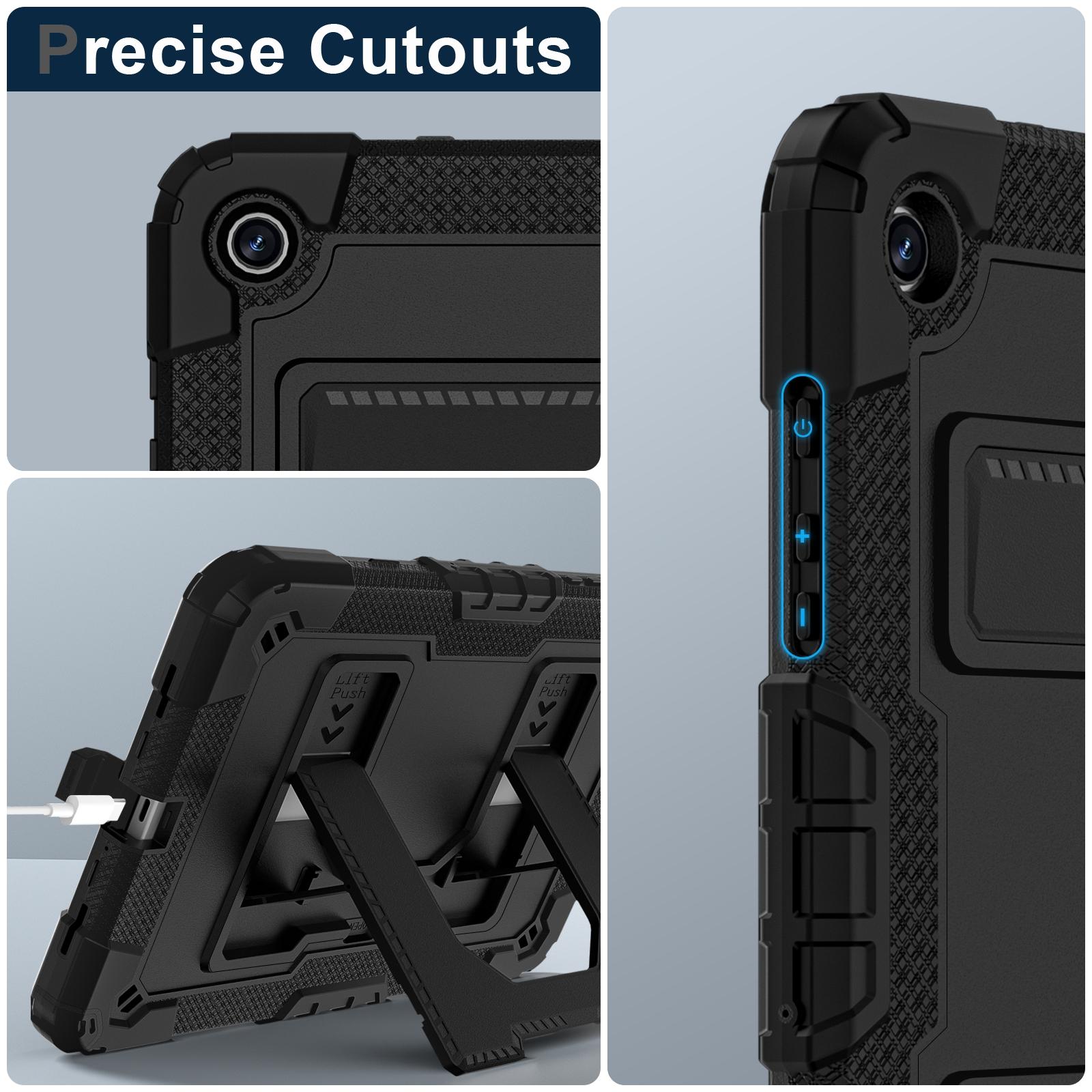 SPALLO Case for Samsung Galaxy Tab A11 Plus/A9 Plus 11 Inch 2025/2023 , Kids Friendly Tablect S9/S9FE/S10FE/S10 Lite 10.9" & A11/A9 8.7" 2023 Cover with Shoulder Strap,Heavy Duty Shockproof Cover