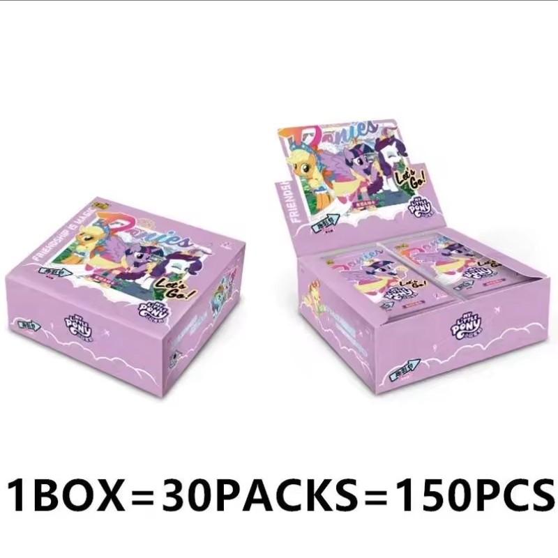 KAYOU Original Anime My Little Pony Card Friendship Eternal Card Hui Moon Bag Trading Card Pack Peripheral Game Collection Card Kids Toys Gift