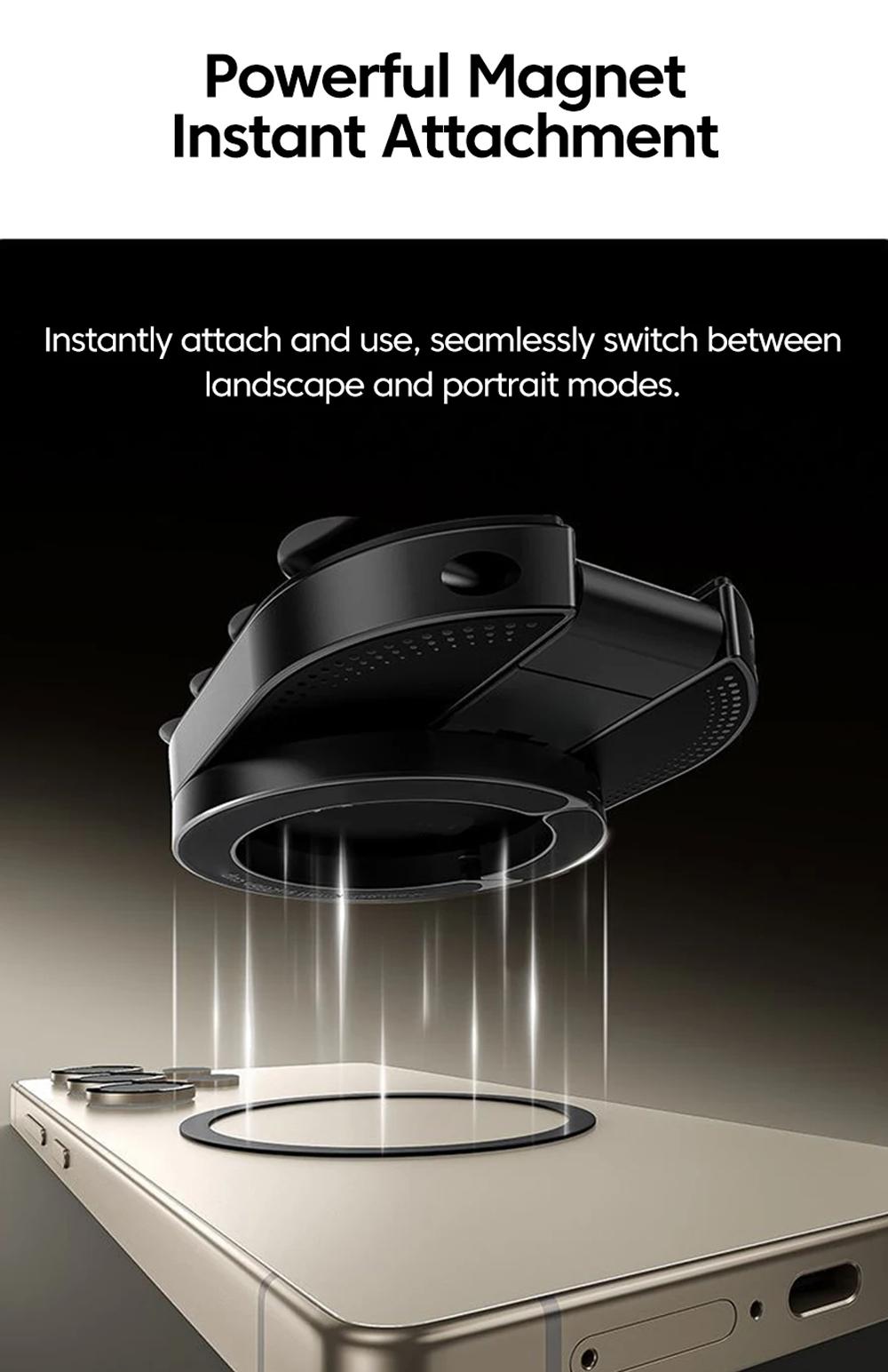 Three-in-One Magnetic Phone Stand, Multi-functional Foldable Portable Magnetic Adhesive Stand, Phone Desktop Wall Mount Stand, Finger Ring Magnetic Adhesive Stand, Foldable Rotating Three-in-One Multi-functional Phone Stand