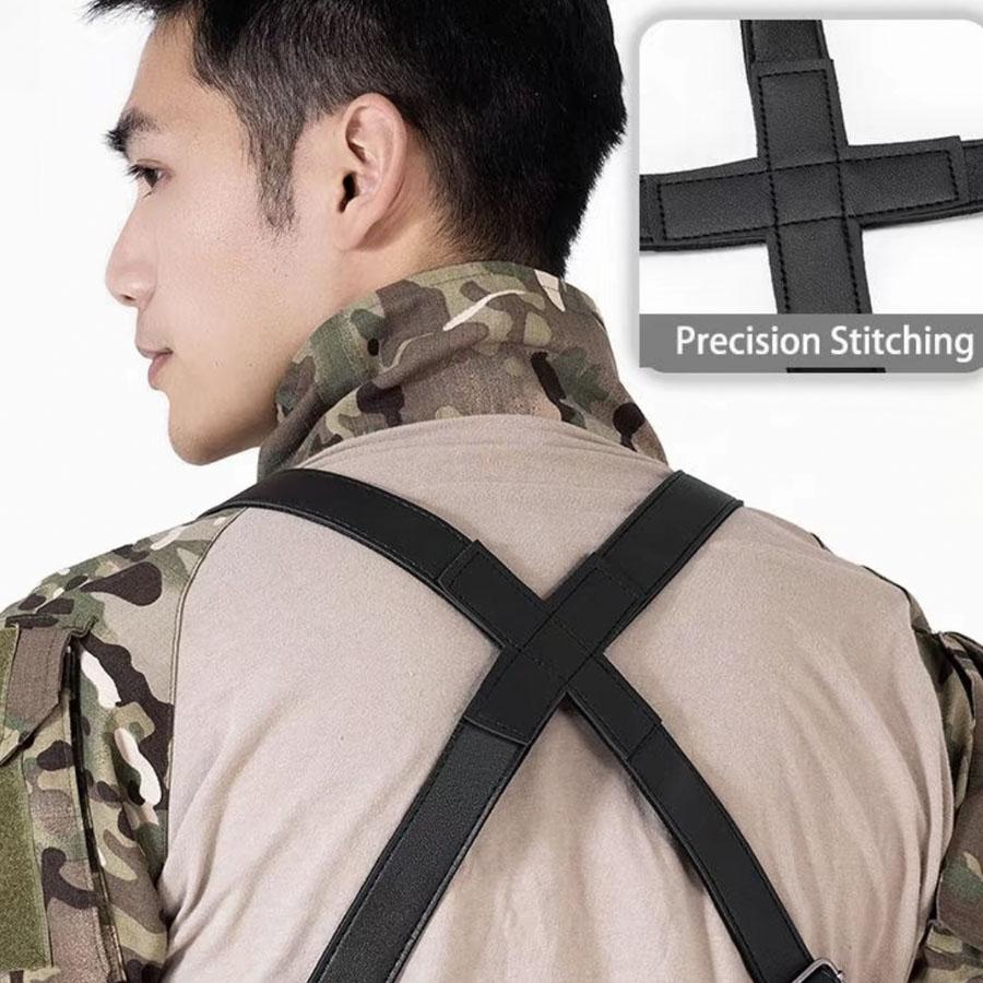 Men's Underarm Chest Harness Bag, Multi-Pocket Adjustable Anti-Theft EDC Pouch, Hands-Free Convenient Storage for Cycling, Hiking, Camping, Outdoor Activities & Daily Use