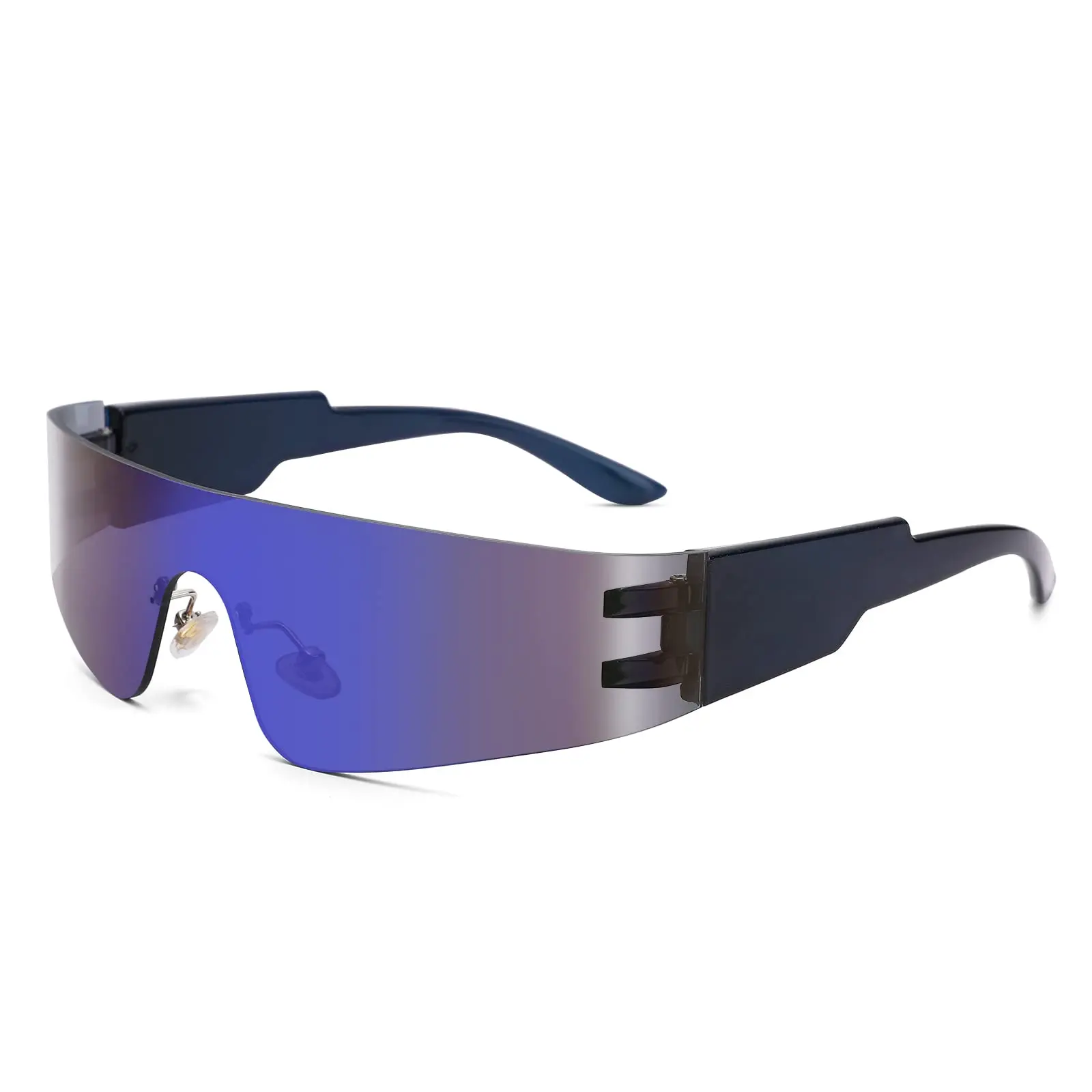 A3 Black / Blue Mirrored