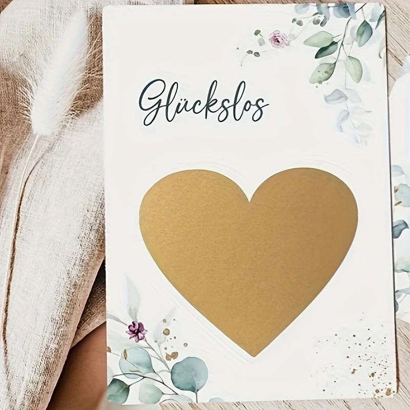 German Scratch-Off Surprise Cards, 'möchtest Du Meine Patentante Sein' Godmother Invitation Card, Romantic Valentine's/birthday Gift