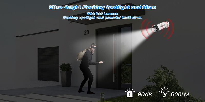 ARCCTV APP 4MP Wireless Solar Camera,2.4G&5G WiFi Security Camera,IP65 Waterproof,2 Way Talk,Smart Siren,Color Night Vision,Motion Detection,2 Pack ARCCTV APP 4MP Wireless Solar Camera,2.4G&5G WiFi Security Camera,IP65 Waterproof,2 Way Talk,Smart Siren,Color Night Vision,Motion Detection,2 Pack