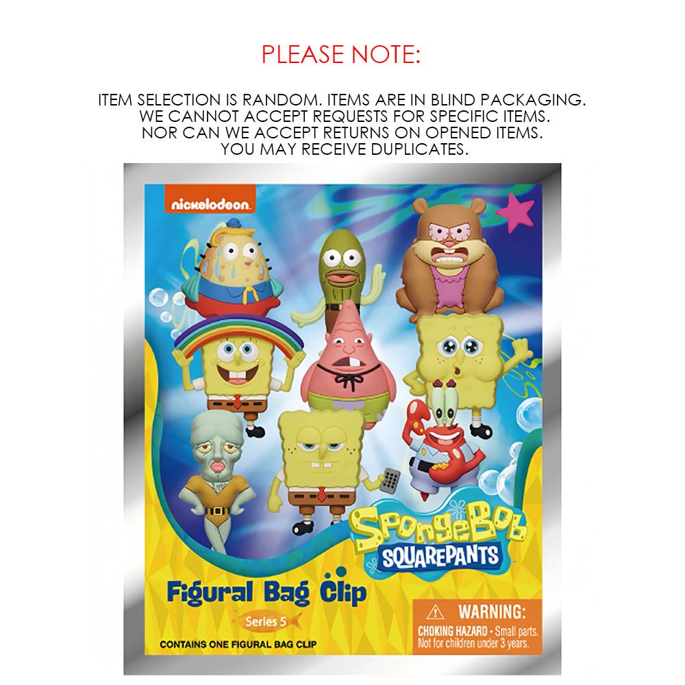24pcs officially licensed spongebob squarepants mystery mini figure keychain hidden edition random anime cute character collectible blind bag surprise gift