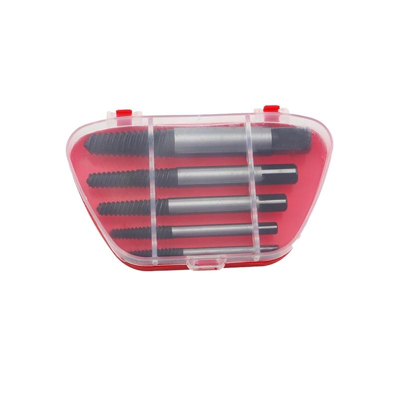 Advanced Screw Removal Kit, 5-Piece Set, Easy Extraction of Damaged Screws, Bolts, Pipes, Ideal for Woodworking & DIY Projects