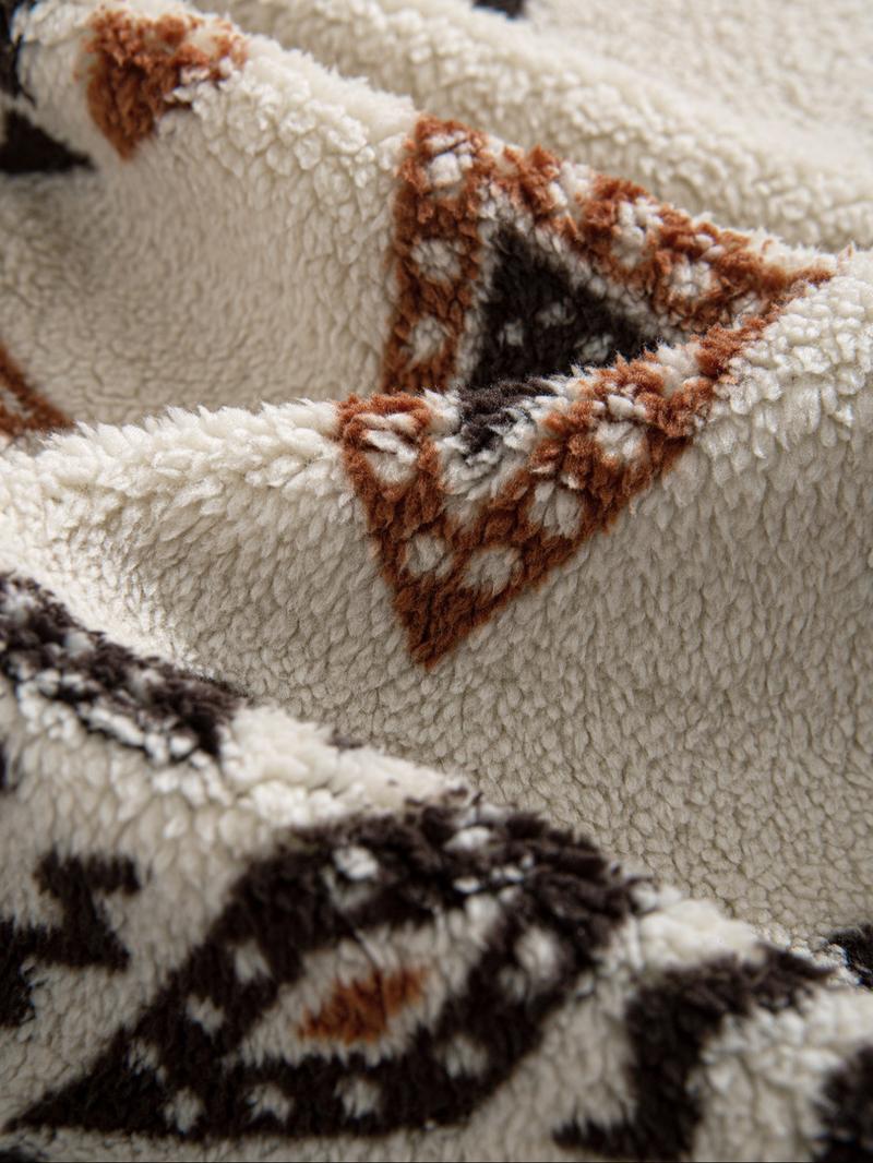 Men's Fall Winter Fleece Printed Hoodie Sweatshirt Set, Sporty Long Pants, Couple Matching Clothing, Casual Fashion