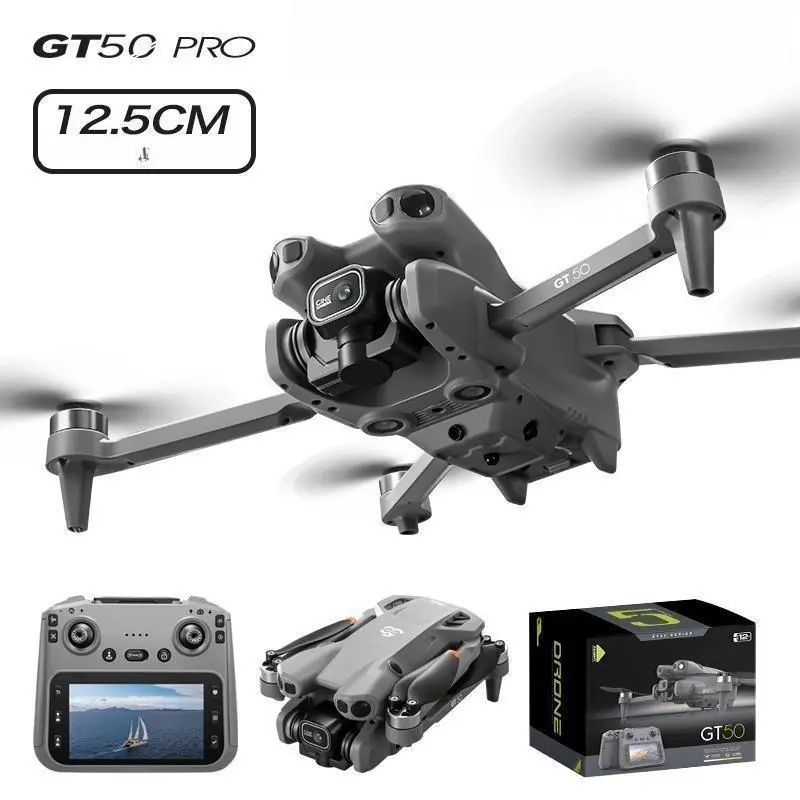 12.5CM GT50 PRO RC Quadcopter Toy, Outdoor Remote Control Flying Toy For Daily Leisure