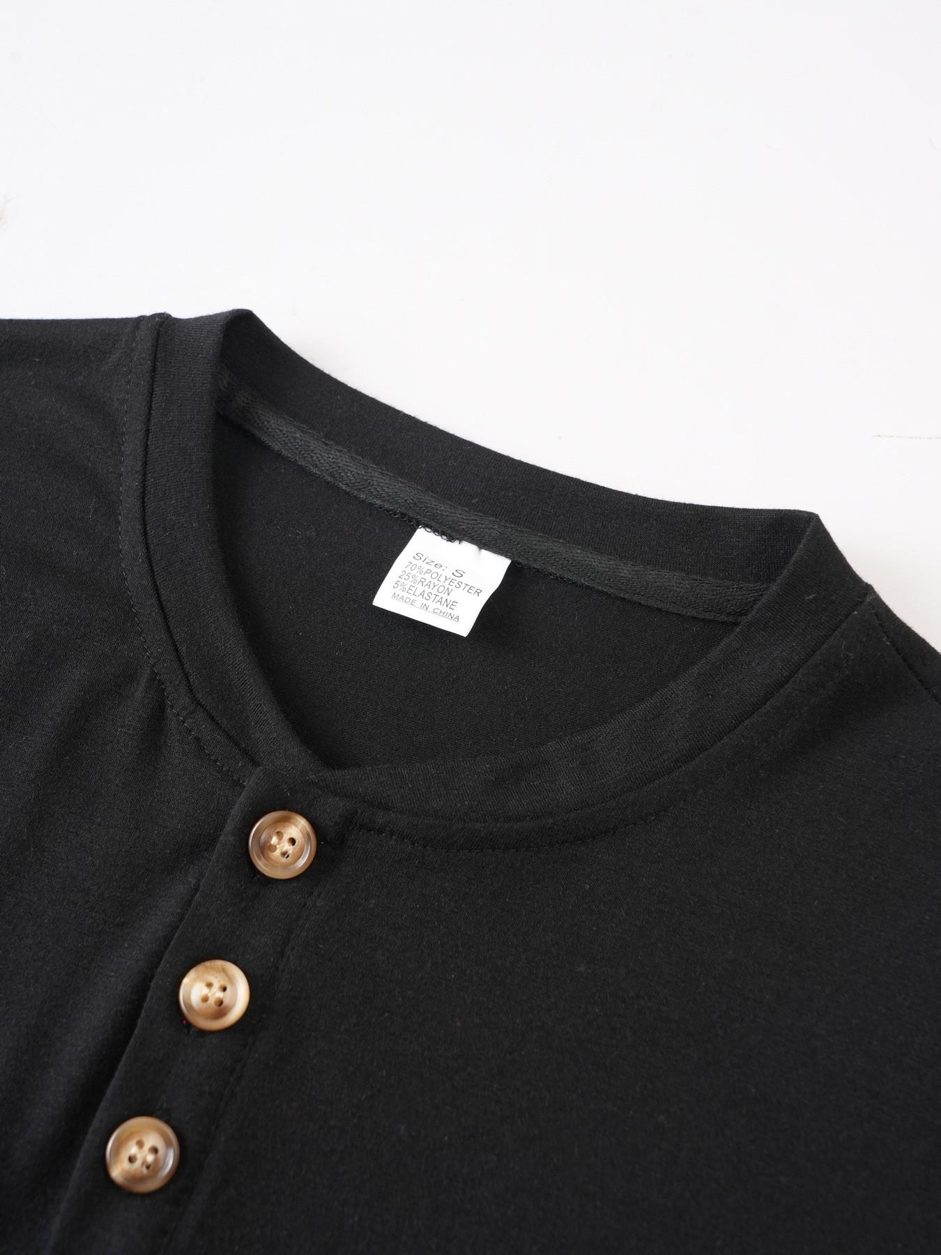 Men's Sleeveless Henley Knit Tank Top, Pocketed Casual Button Decor Muscle Shirt, Summer Beach Sports Vest, Comfortable and Stylish