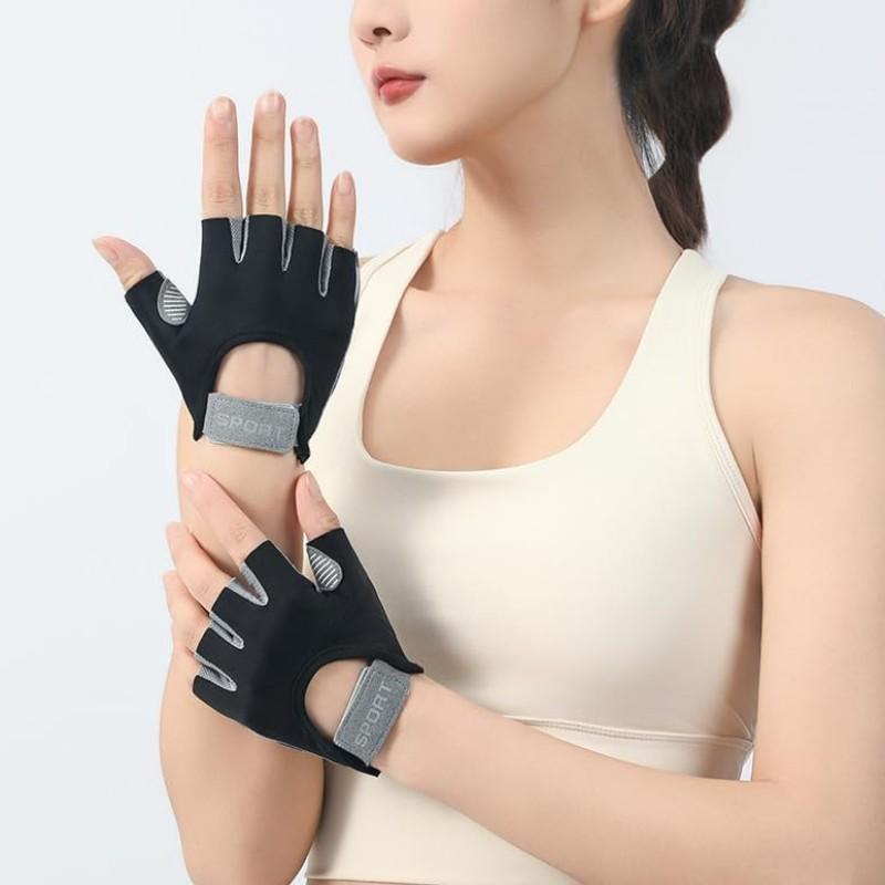 Men's and Women's Fitness Gloves, Weightlifting Sports Gloves, Gym Training Gloves with Padded Grip, Ideal for Cycling and Workouts