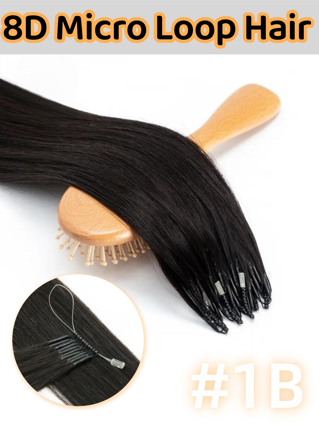 8D Nano Beads Hair Extensions Invisible Lightweight Seamless No Glue No Damage Comfortable All Day Long Lasting Natural Blending Perfect for Instant Longer Undetectable Beads Extensions That Look Totally Real for Daily Party and Any Occasion