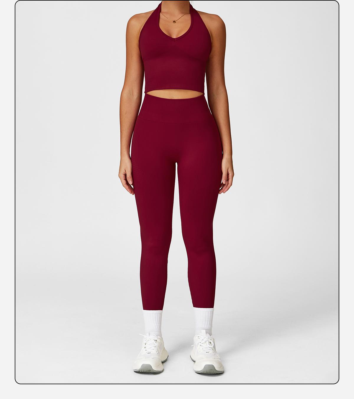 MFVIM Women's Workout Sets 2 Piece Sports Bra High Waisted Hip Lift Leggings Gym Yoga Exercise Clothing Sets athletic tracksuits comfortable sportswear Summer Activewear SpringStatements