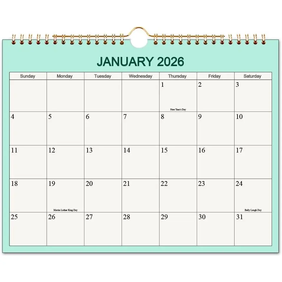 Calendar 2026-2027 - Wall Calendar Runs from Apr 2026 to Jun 2027-15 Monthly Calendar with Thick Paper for Planning and Organizing for  or Office, Calender Planner, 8.5 x 11 In 2026 27 Calendars