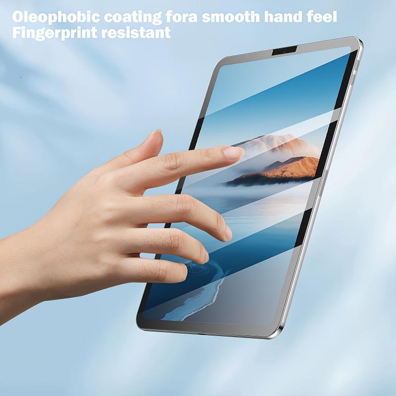 2-piece set suitable for iPad Mini 1/2/3 screen protectors, made of tempered glass material, 9H hardness, scratch resistant and drop resistant, suitable for 7.9-inch displays, device safety, seamless fit, scratch resistant shield