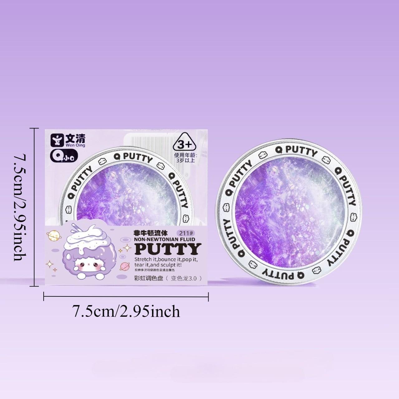 Creative Putty Slime Toy, Stress Relief Squishy & Fun Game Time, Ideal Gift for Kids, Colorful Handmade Craft Activity, Model Xinghao, Galaxy