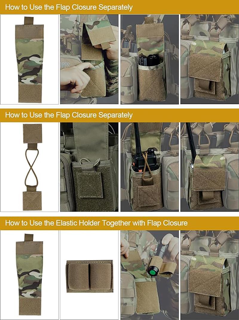 ONETIGRIS Chest Rig, MOLLE Chest Rigs Chest Rig Dangler Pouch Utility Admin Pouch IFAK Organizer