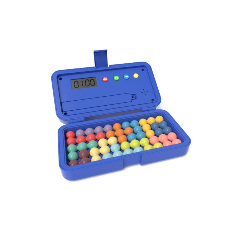 Stem Intelligence Challenge Puzzle 500 Pieces with Timer, Portable Logic Training Toy for Kids Teens Adults, Montessori Puzzles Gift, Travel Brain Game Requires 2xaa Batteries