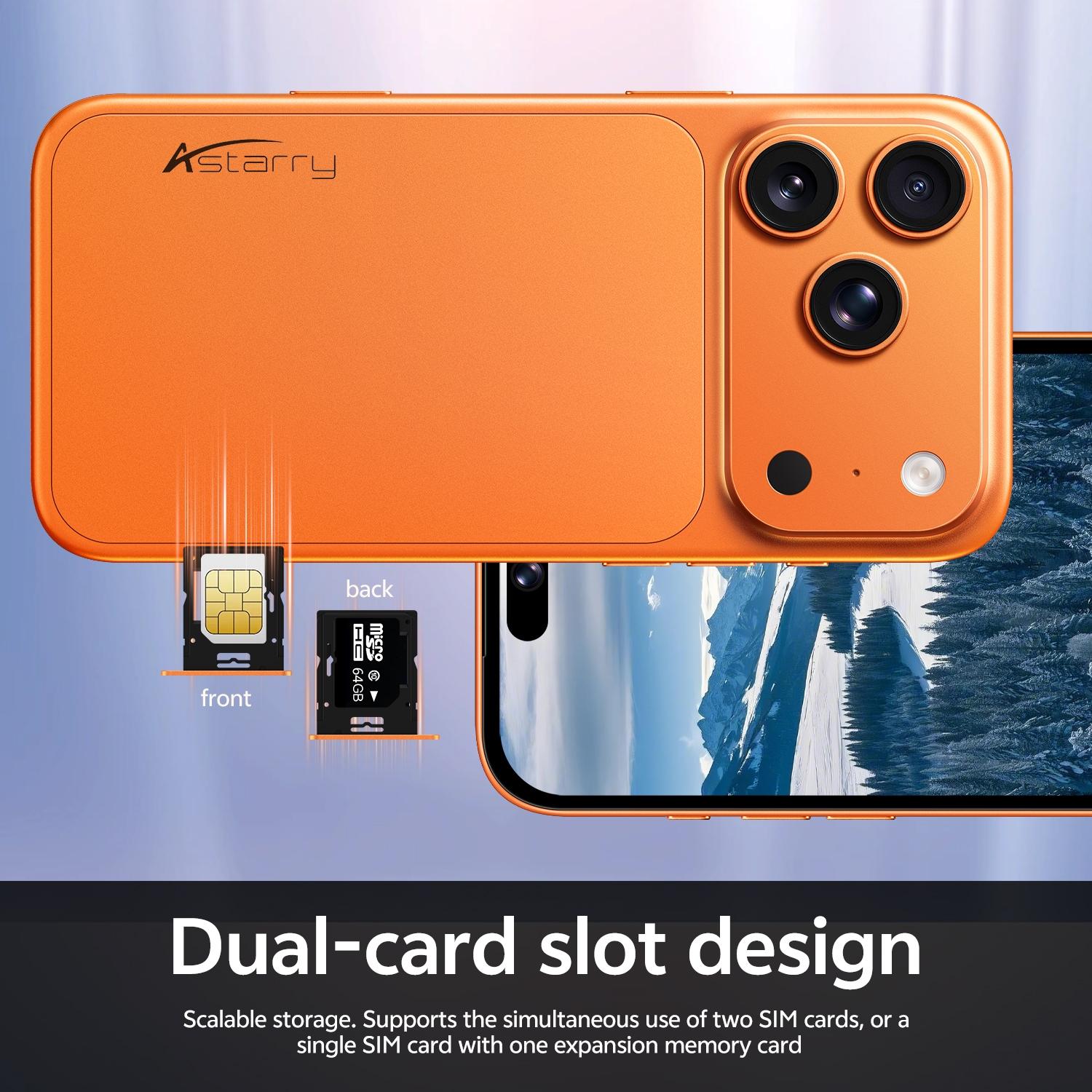 Astarry-17 Pro Max Smartphone, Android Mobile Phones, 6.75-Inch Screen, 3GB RAM + 32GB ROM, Android 12, 4100mAh Battery, 5MP Front Camera, 13MP Rear Camera