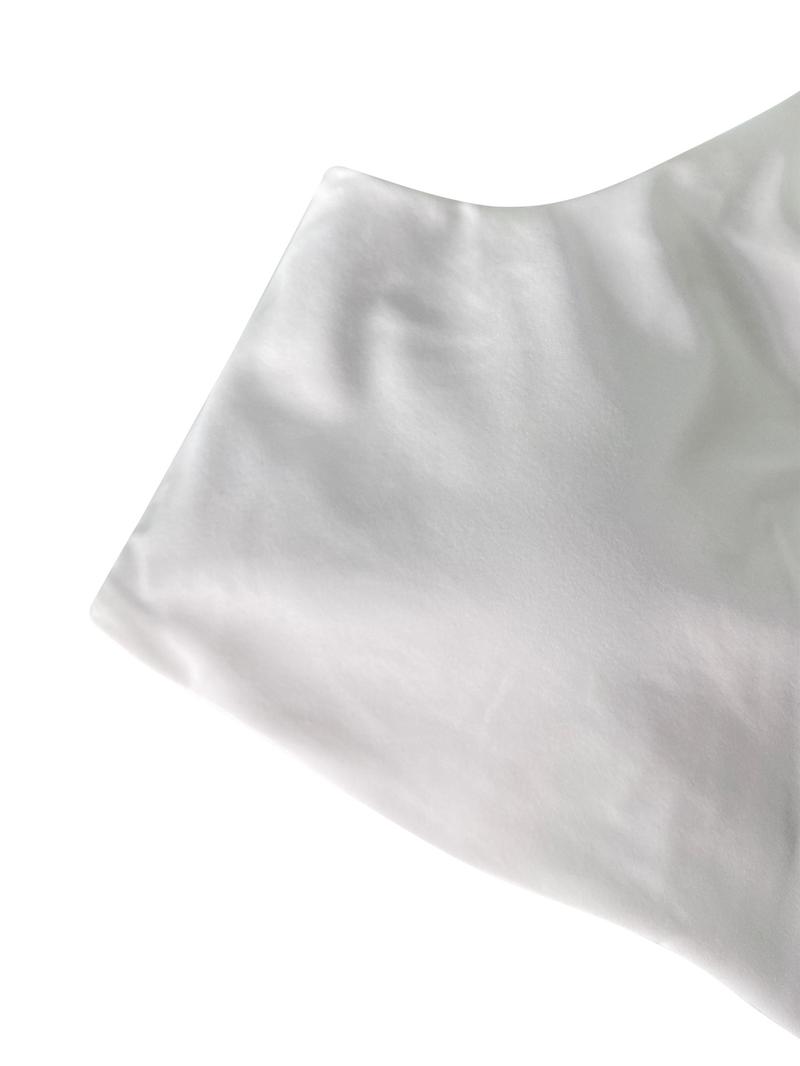 Women's Wireless Sports Bra Set, Breathable Quick-Dry Yoga Top, Plain Design for All-Season Training & Running, Sportswear Essentials