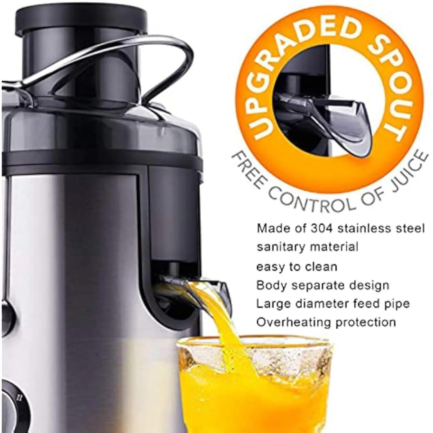 Juicer Household Residue Juice Separation Juicer Freshly Squeezed Fruits and Vegetables Fully Automatic Filter Orange Juice Fruit Machine