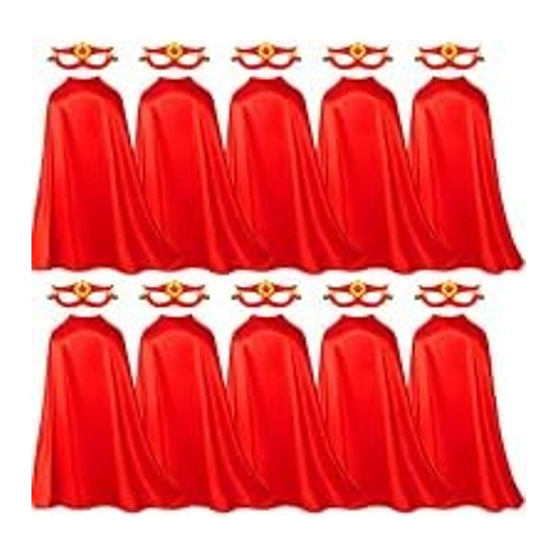Superhero-Cape and Mask for Adults, Super Hero Costumes Women Men | Super Hero Capes & Masks Set - Easy Halloween Cosplay Outfit for Charity Fun Runs, Masquerades Party Dress-up, Birthday GiftsGift