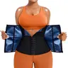 Women Waist Trainer Trimmer Corset Sweat Belly Band Sports Girdle Sauna Suit Waist Trimmer Sweat Bands for Stomach Tummy Tuck Shapewear Abdominal Binder