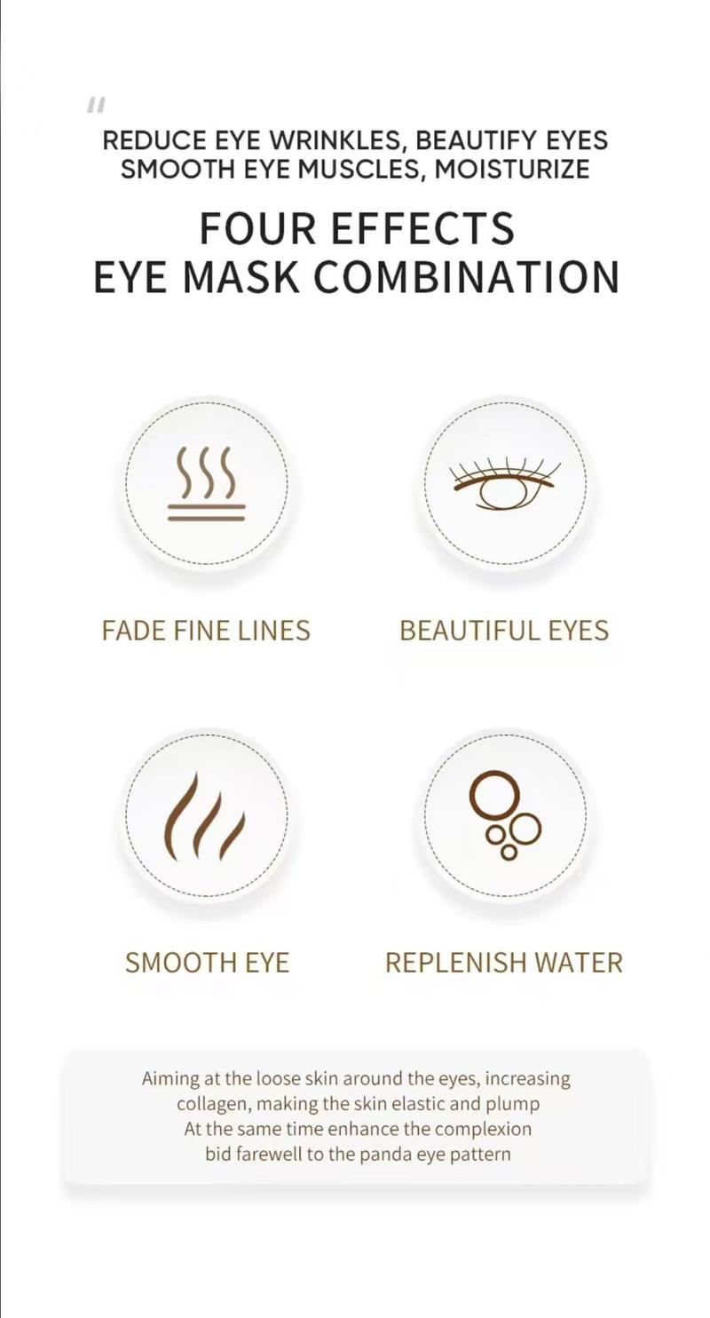 3Pcs Avocado Moisturizing Eye bagMask,60pcs/set Under Eye Mask,Soothing and Relaxing Eye Care，Eye Care Product for Dark CirclesEye Bags, Skin Care Products Moisturizer Comfort