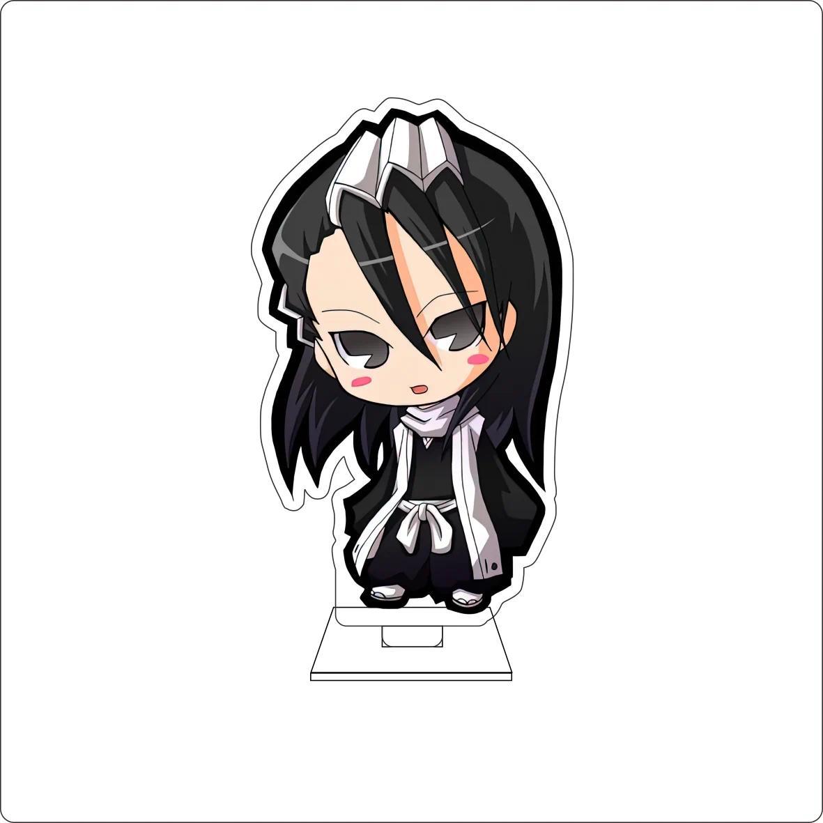 2026 New hot item 10CM Anime BLEACH Cosplay Cute Acrylic Figure Stand Plate Urahara Kisuke Inoue Orihime Kurosaki Ichigo Ornaments Gifts