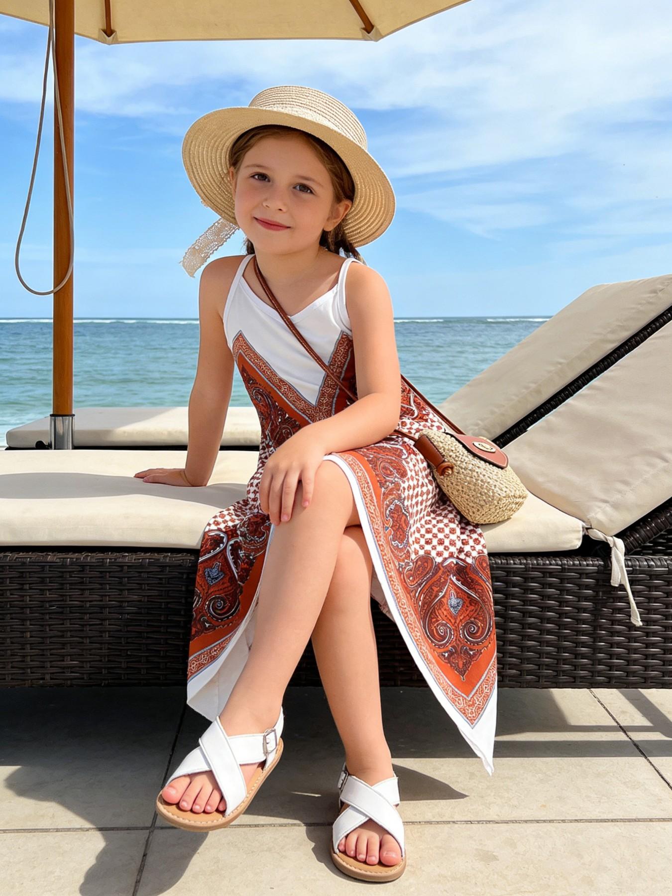 2026 Summer Viral Hit! Toddler Boho Vintage Dress