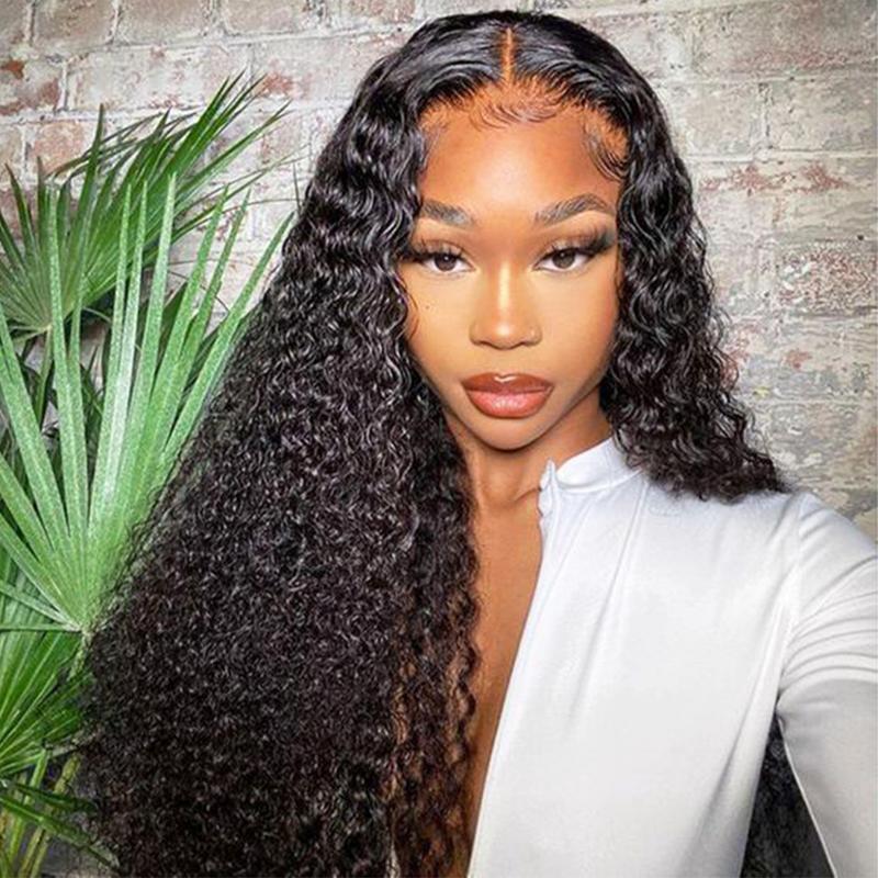 MORE FACE Wear And Go Glueless Wig 7x5 HD Pre-Cut Kinky Curly Wig Human Hair Quick Install Ready To Wear Curly Wigs Lace Front