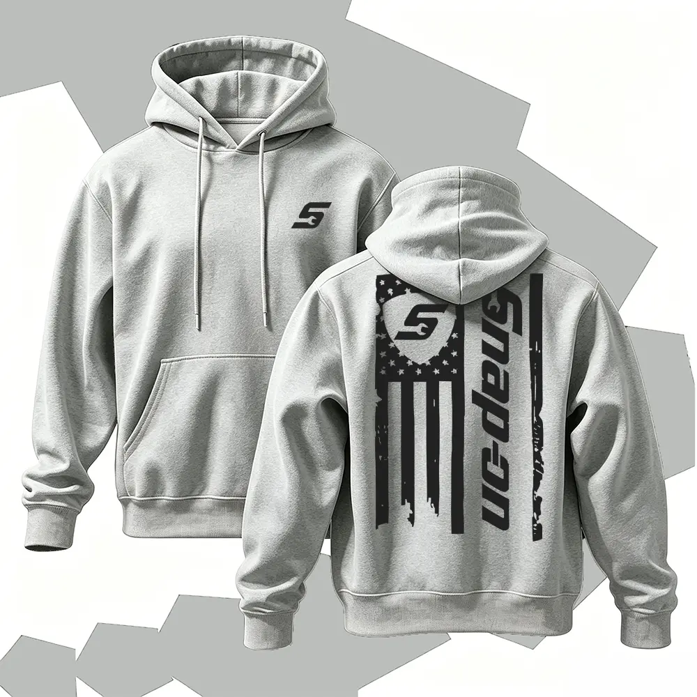 Men's Vintage Distressed USA Flag Graphic Pullover Hoodie Retro Patriotic American Flag Print Long Sleeve Casual Hooded Sweatshirt Streetwear HoodieGeneral Shape Casual Long Sleeves Hoodie