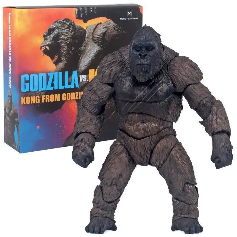2021 King Kong vs Godzilla Action Toy, Movie Figures with Movable Joints, Kids' Gift (Toys & Hobbies Specialty DIY Supply), Plastic