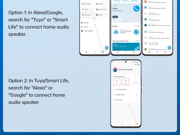 Electric Space Heater for Bedroom 1500W, 120° Vertical Oscillation, Adjustable Thermostat, Remote Control, 24H Timer, Easy-Mount Heater for Indoor Use, Works with Alexa,listen to music Ambient Light，Smart