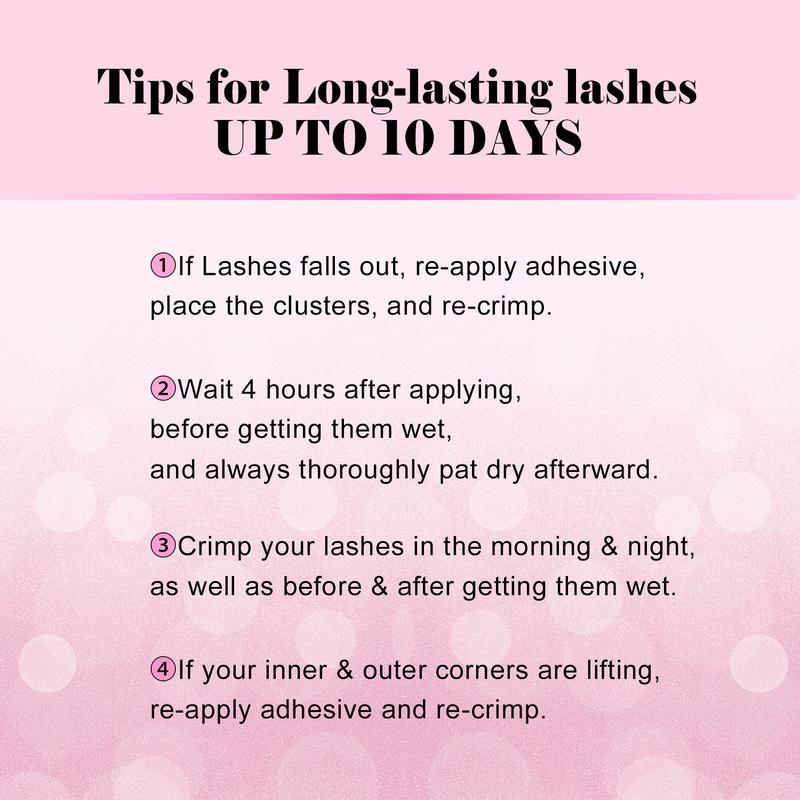 Plume | Kisslily Brown Lashes Natural Lash Clusters With Invisible Band DIY Lash Extension Kit Eyelash Kit with Bond and Seal 8-16mm C Curl Beginner Friendly Individual Lashes Waterproof Long lasting Makeup For Girl Cosmetic #TikTokShopBacktoSchool