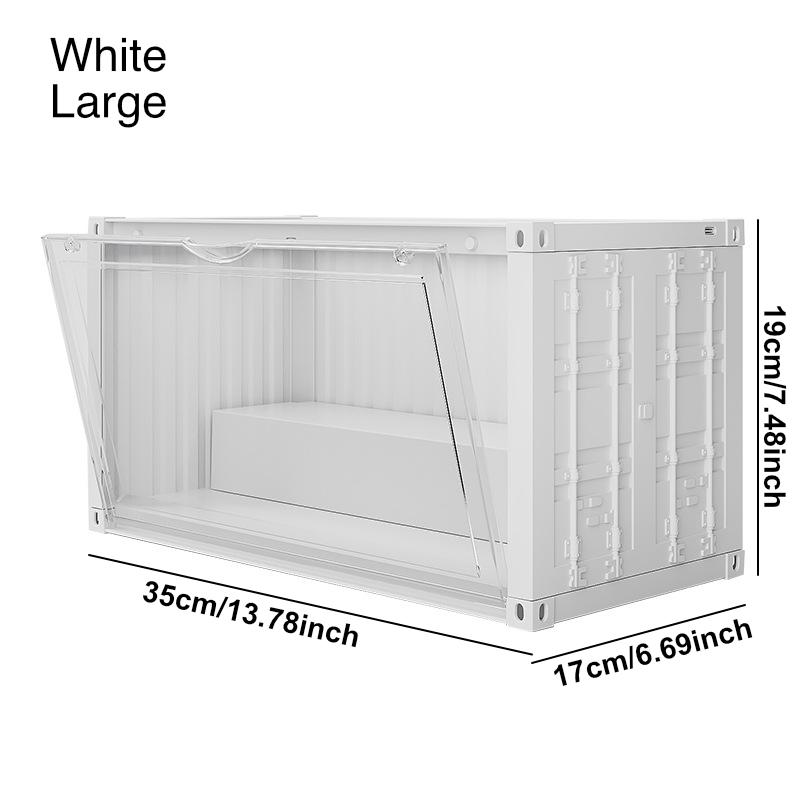 Large Doll Storage Display Box, Home Storage, Stackable Combination, Container Style, Step Module, Suitable for Plush Toys, Figurines, Watches, Jewelry