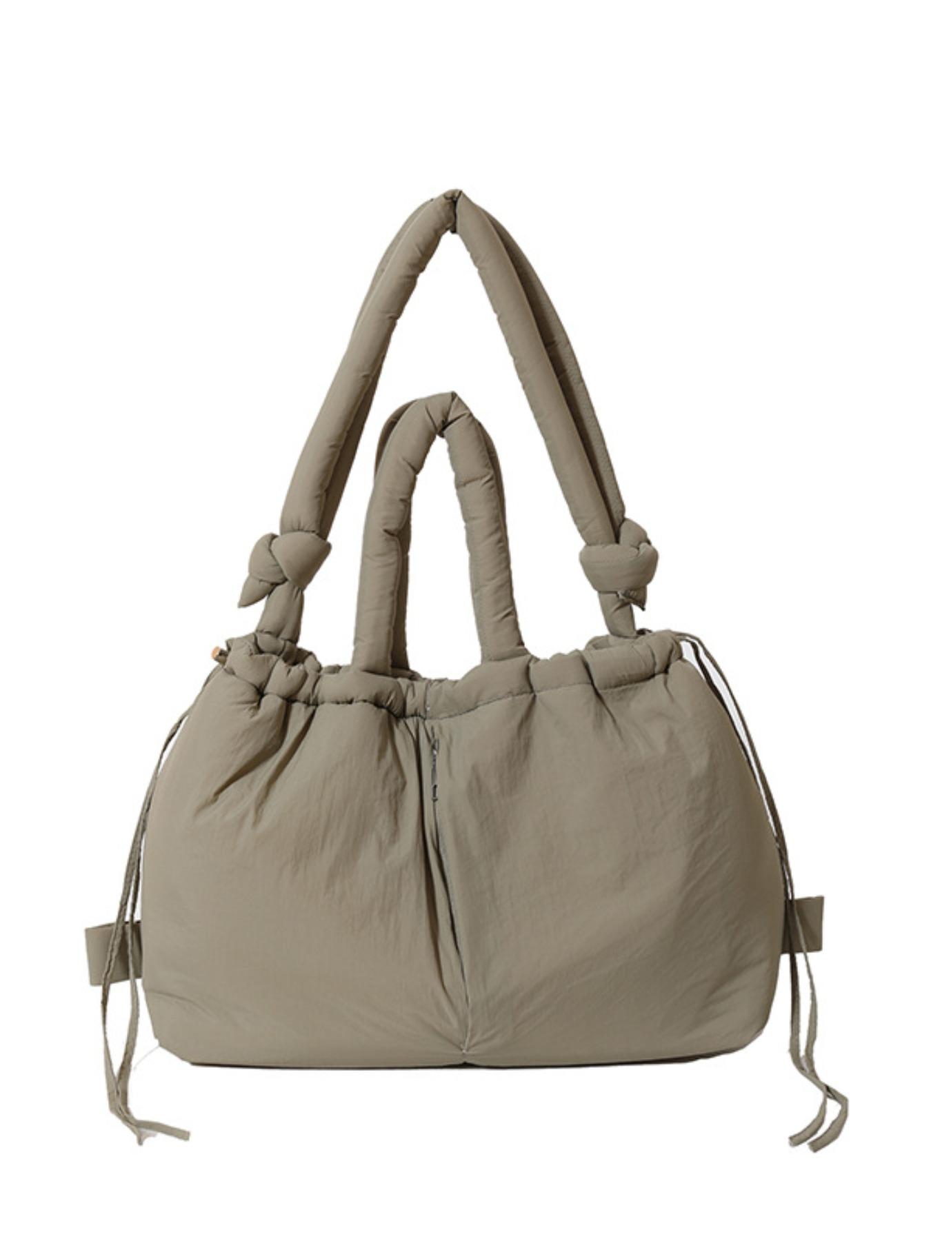 New Nylon Backpack for Women, Quilted Down Fashion Shoulder Bag, Casual All-Season Tote, Perfect for Travel and Commute