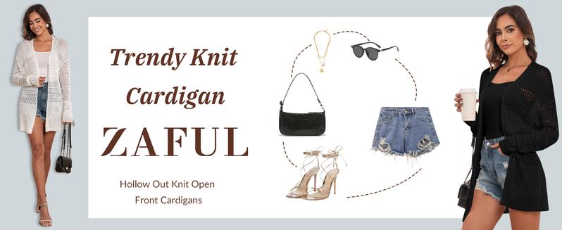 ZAFUL 2024 Cardigan Sweaters for Women Summer Cardigans Lightweight Crochet ZAFUL 2024 Cardigan Sweaters for Women Summer Cardigans Lightweight Crochet