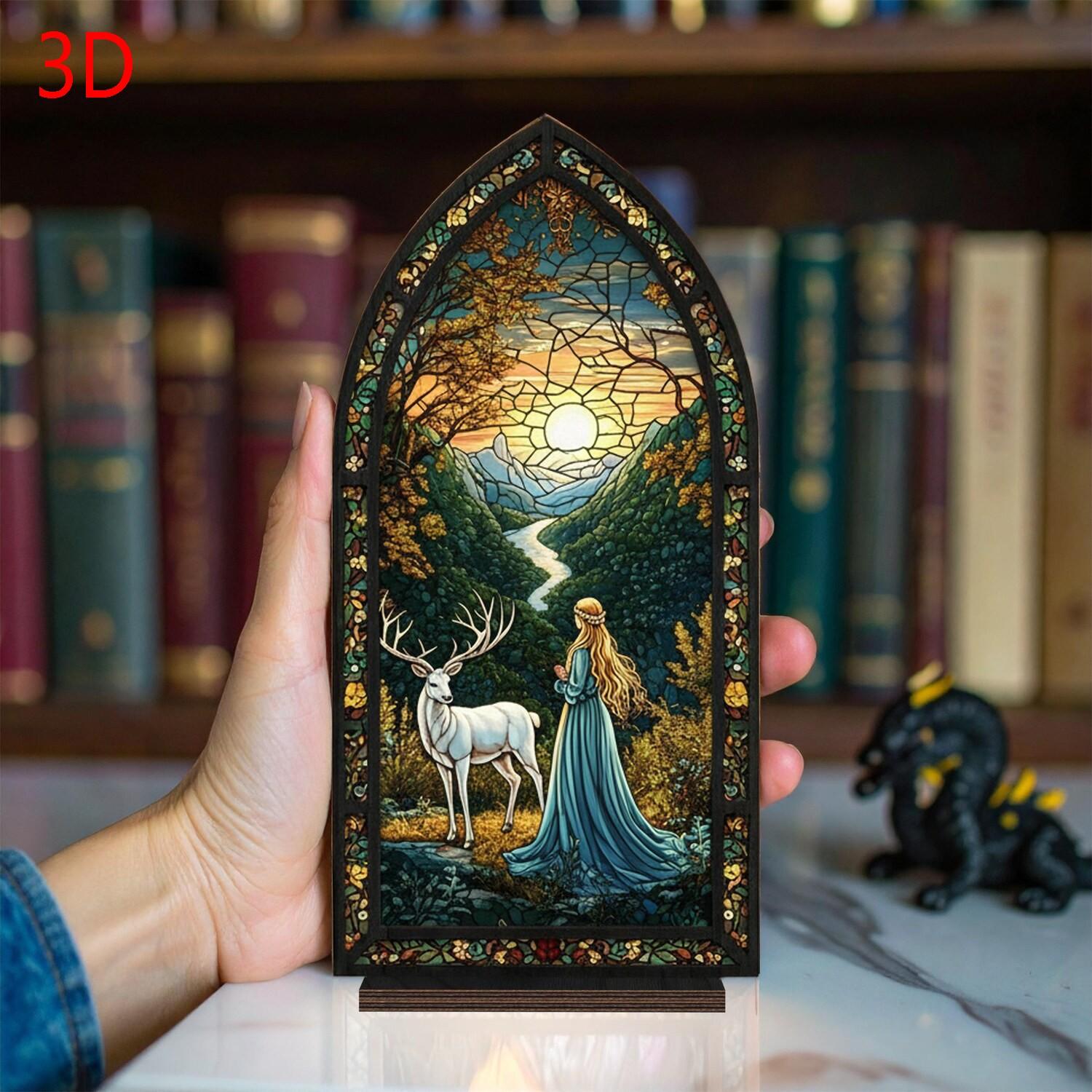 3D Aelin Throne of Glass Book Nook, Fantasy Bookshelf Decor, Book Series Decor, Book Lover Gift, Bookish Merch, Decorative, Candles Not Included