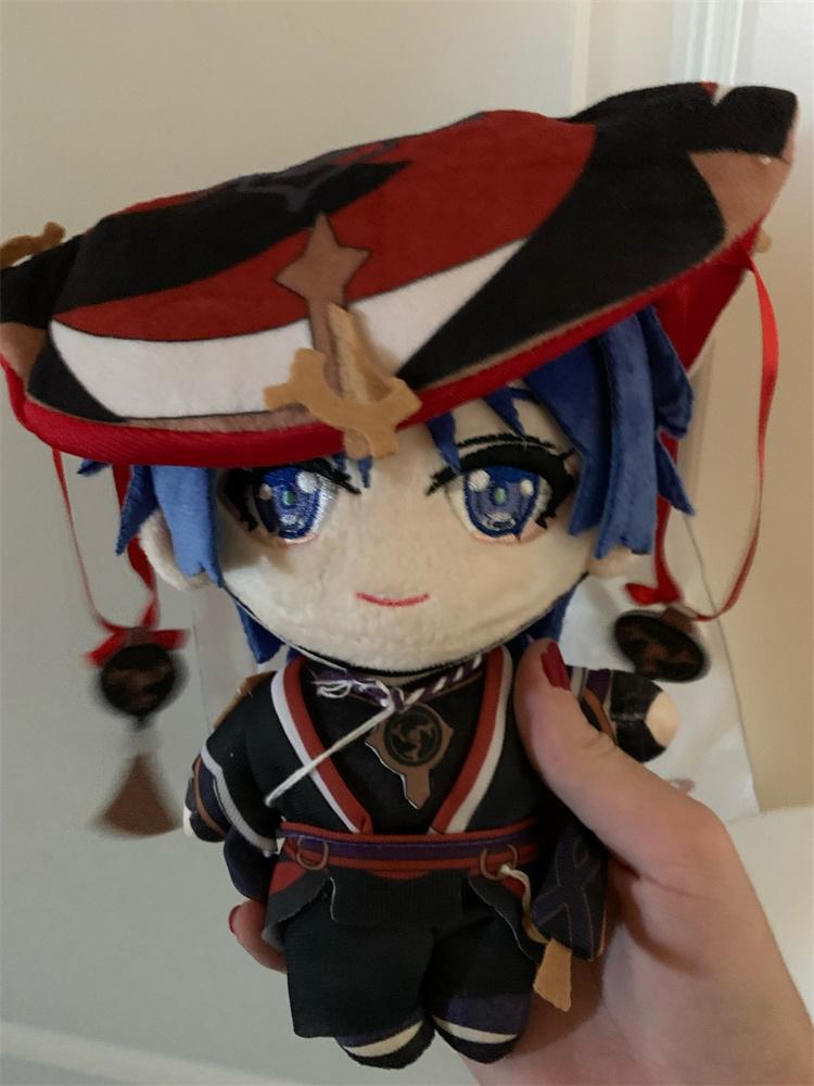 2026 hot item20cm Genshin Impact Neuvillette Plush Toy Stuffed Doll Soft Pillow Cushion Wriothesley Furina Lyney Arlecchino Fan Birthday Gift Popular toys