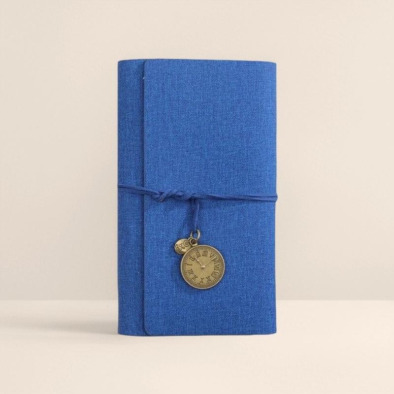 A6 Spiral Notebook Creative Design, Vintage Style Journal for Students, Includes 80 Sheets 160 Pages, Ideal for Notes & Meeting Records