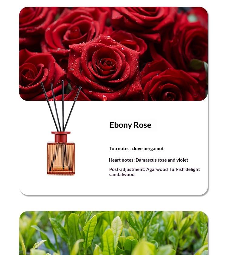 Creative Water Ripple Transparent Bottle Flameless Reed Diffuser Air Freshener Toilet Aroma