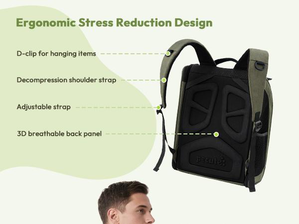 Pecute Cat Backpack Carrier Large Space Bubble Design for Travel Green Gray Khaki Ideal for Cat Lovers Animal Carrier